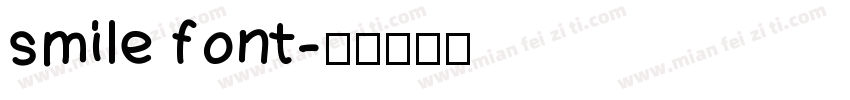smile font字体转换